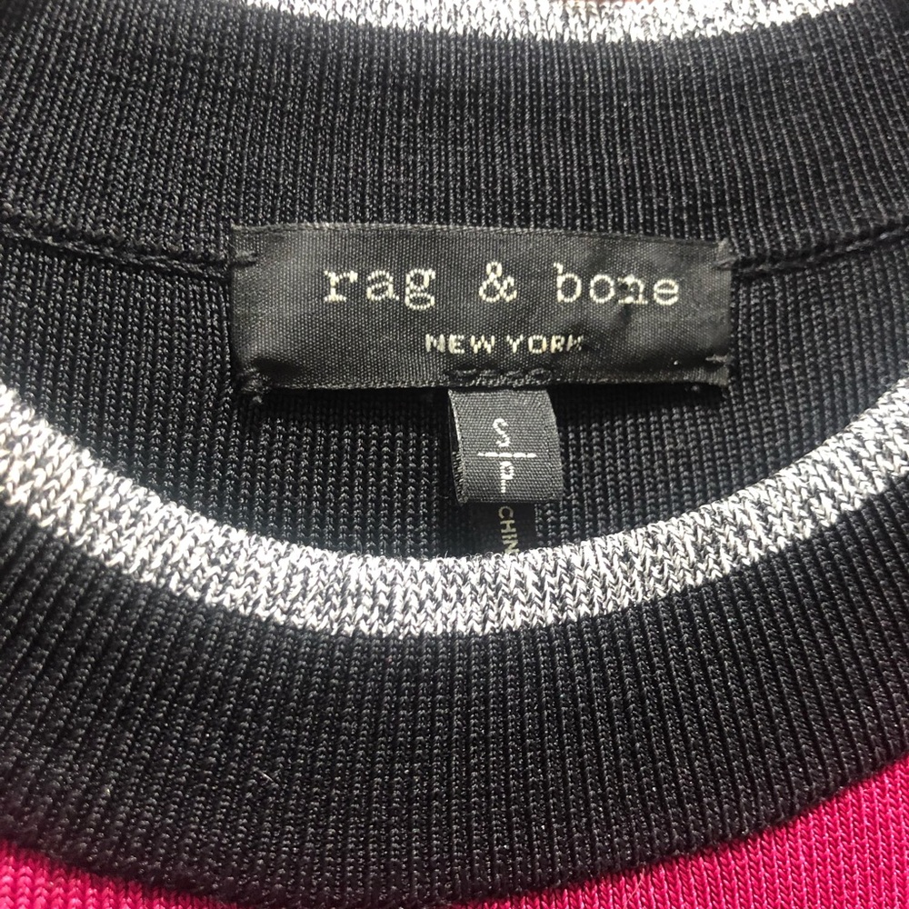 Rag & Bone Lucine Color Block Sheath Dress Small - image 6